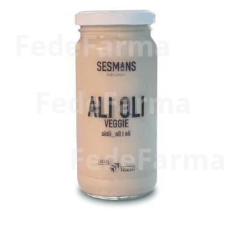 SALSA ALL I OLI 240 ML.  BIO VEGAN SESMANS