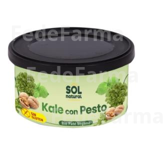 PATE DE KALE  CON PESTO 125GR. BIO SOLNATURAL