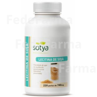 LECITINA DE SOJA 500MG. 220PERLAS SOTYA