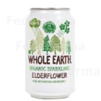 REFRESCO DE SAUCO 330ML. BIO WHOLE EARTH