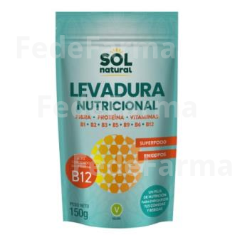 LEVADURA NUTRICIONAL B12 150GR SOLNATURAL
