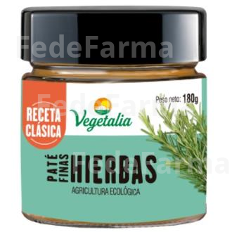 PATE DE FINAS HIERBAS GRANDE 180GR. BIO VEGETALIA