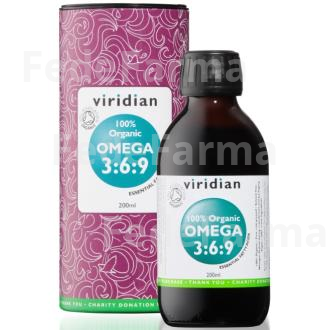 ACEITE OMEGA 3-6-9 200ML. VEGANO VIRIDIAN