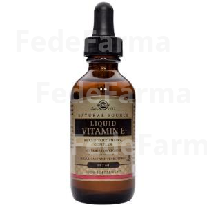 VITAMINA E LIQUIDA 60ML SOLGAR