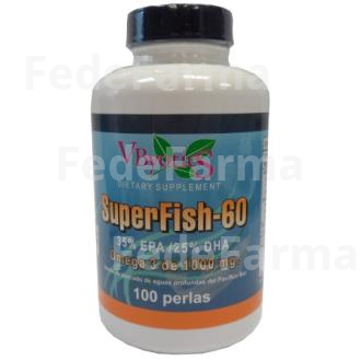 SUPERFISH 60 (EPA 35%-DHA 25%) 100PERLAS VBYOTICS