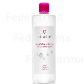 URESIM SOLUCION MICELAR DESMAQUILLANTE 500ML. URESIM