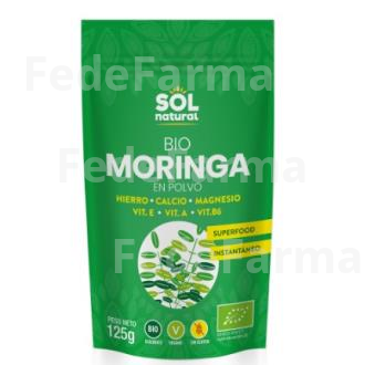 MORINGA EN POLVO 125G. BIO SOLNATURAL