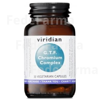 GTF CROMO COMPLEX 30CAP.VEG. VIRIDIAN