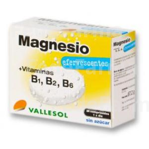 VALLESOL MAGNESIO+B EFERVESCENTE 24COMP. VALLESOL
