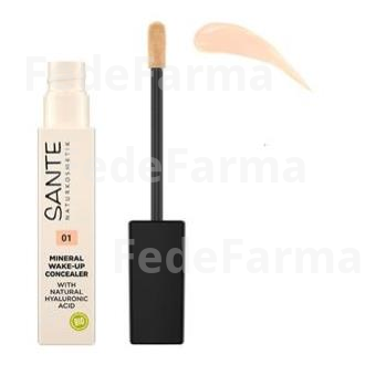 CORRECTOR MINERAL WAKE-UP 01 NEUTRAL IVORY 8ML. SANTE NATURKOSMETIK