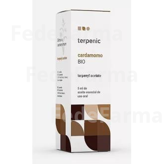 CARDAMOMO ACEITE ESENCIAL ALIMENTARIO BIO 5ML. TERPENIC EVO