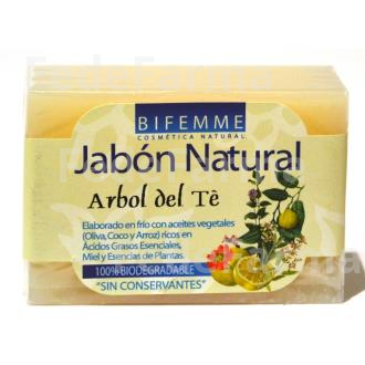 JABON DE ACEITE ARBOL DEL TE 100GR BIFEMME YNSADIET