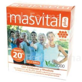 MASVITAL PLUS 20SBRS. VITAL 2000