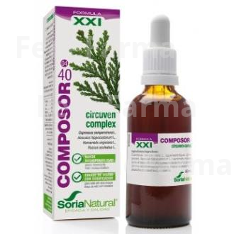 COMPOSOR 40 CIRCUVEN COMPLEX XXI 50ML. SORIA NATURAL