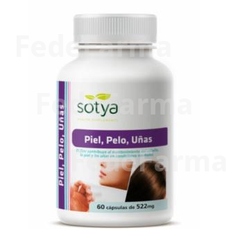 PIEL PELO Y UÑAS 60CAP. SOTYA