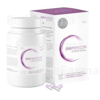 UNIK BIENESTAR EMOCIONAL 60CAP.VEG. UNIK