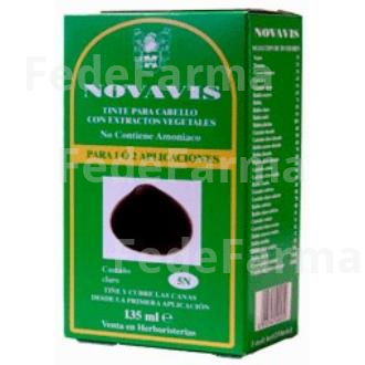 TINTE NOVAVIS 5N CASTANO CLARO 120ML NOVAVIS