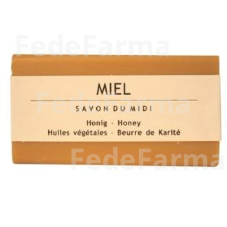 JABON EN PASTILLA DE MIEL 100GR. BIO SAVON DU MIDI