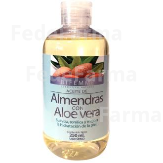ACEITE ALMENDRAS CON ALOE VERA 250ML. YNSADIET