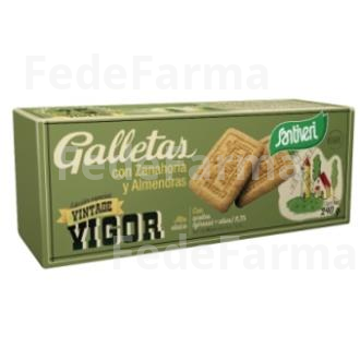 GALLETAS CON ZANAHORIA Y ALMENDRAS 240GR. SANTIVERI