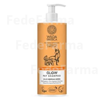CHAMPU BRILLO PARA MASCOTAS 6UDSX400ML. WILDA VETERINARIA