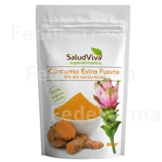 CURCUMA EN POLVO 80GR. SALUD VIVA