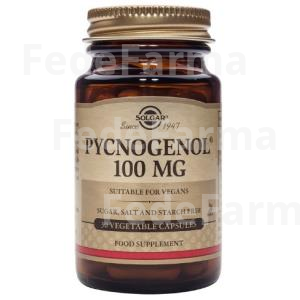 PINO 100MG.EXT.CORTEZA PINO PYCNOGENOL 30CAP.VEG. SOLGAR