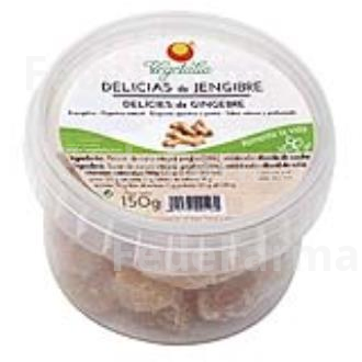 DELICIAS DE JENGIBRE CARAMELOS DE GOMA 150GR. VEGETALIA
