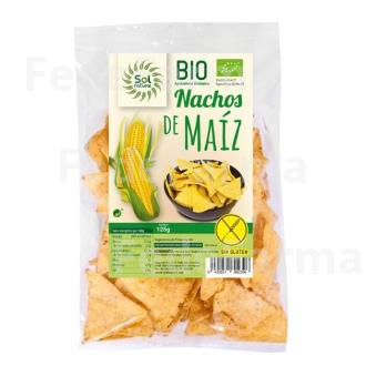 NACHOS DE MAIZ NATURAL 125GR. BIO SG SOLNATURAL