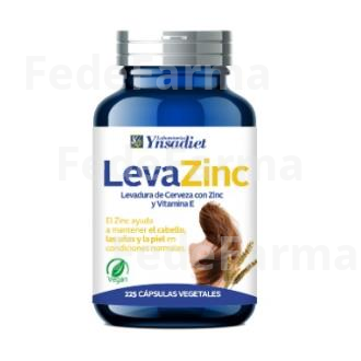 LEVAZINC (LEVADURA DE CERVEZA VIVA) 350MG. 225CAP. YNSADIET