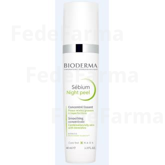 SEBIUM NIGHT PEEL PEELING SUAVE 40ML. BIODERMA