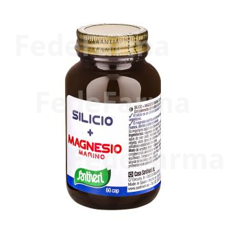 SILICIO+MAGNESIO MARINO 60CAP. SANTIVERI
