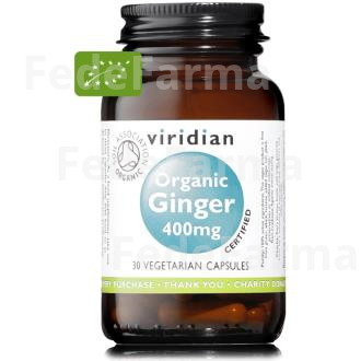 JENGIBRE RAIZ 400MG. 30CAP.VEG. VIRIDIAN