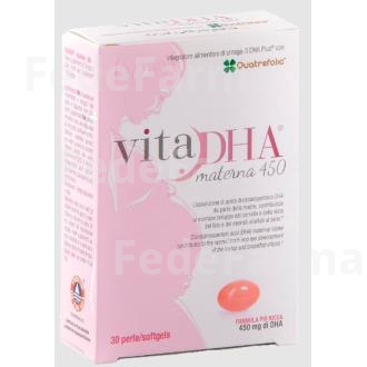 VITA DHA MATERNA 450 30PERLAS UGA NUTRACEUTICALS