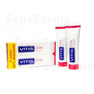 VITIS ENCIAS DUPLO PASTA DENTAL 2X150ML. VITIS