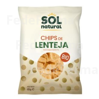 CHIPS DE LENTEJA 65GR. BIO SOLNATURAL