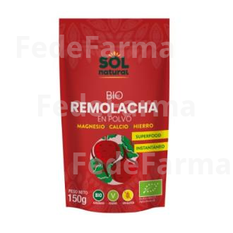 REMOLACHA ROJA EN POLVO 150GR. BIO SOLNATURAL