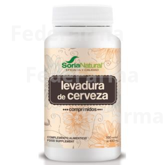 LEVADURA DE CERVEZA 500COMP. SORIA NATURAL