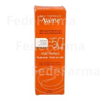 FLUIDO ULTRA MATIFICANTE CON COLOR SPF 50 50ML. AVENE