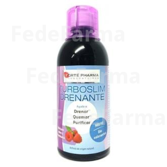 TURBOSLIM DRENANTE FRAMBUESA 500ML. FORTE PHARMA