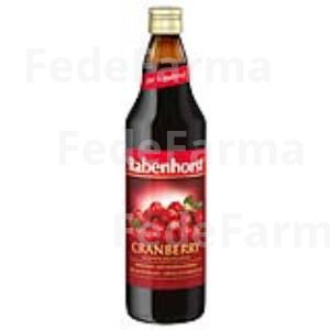 ZUMO ARANDANO ROJO AMERICANO 750ML. RABENHORST
