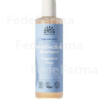 FRAGANCE FREE CHAMPU CUERO CABELL SENSIBLE 250ML URTEKRAM