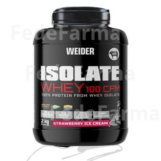 ISOLATE WHEY 100 CFM FRESA 2KG. WEIDER