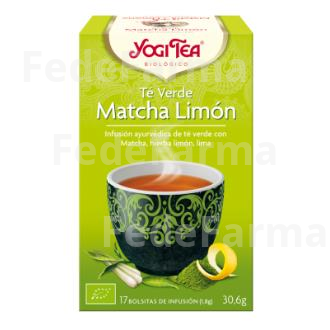 YOGI TEA TE VERDE MATCHA LIMON 17INFUSIONES YOGI TEA