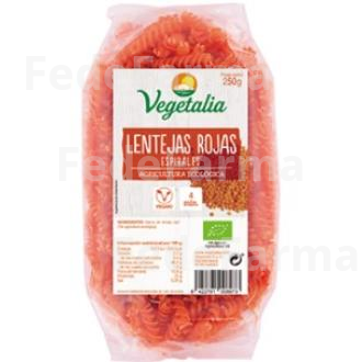 ESPIRALES DE LENTEJAS ROJAS  250GR. BIO SG VEGETALIA