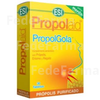 PROPOLAID PROPOLGOLA SABOR MENTA 30COMP. TREPATDIET-ESI