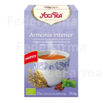 YOGI TEA ARMONIA INTERIOR 17INFUSIONES YOGI TEA