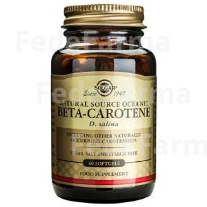 BETACAROTENO OCEANICO 7MG 180CAP SOLGAR
