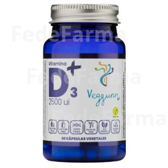 VITAMINA D3+ 2500UI 30CAP. VEGGUNN
