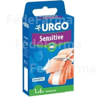 URGO SENSITIVE BANDA 1M X 6CM URGO